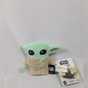 Starwars the Mandalorian The child baby yoda small plush- New with tags